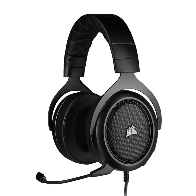 Corsair HS50 PRO STEREO Wired Gaming Headset - Carbon